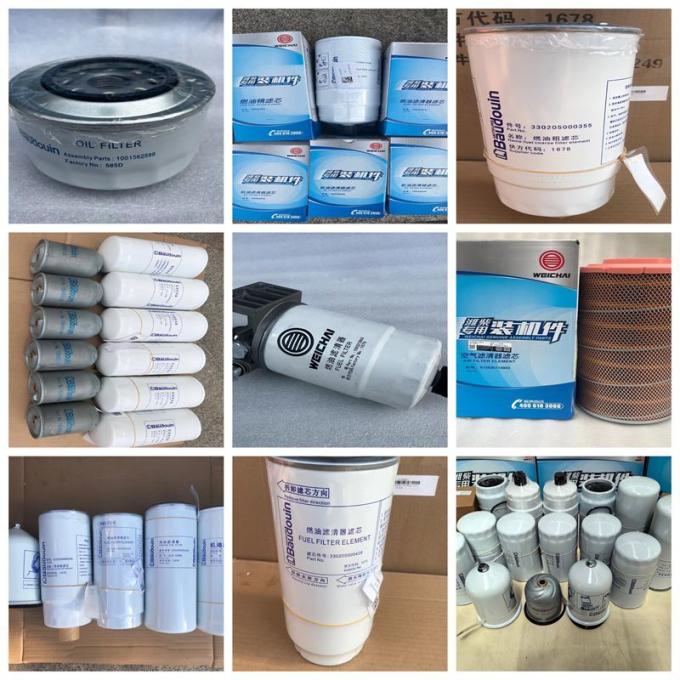 1008088044 fuel coarse filter element Weichai Baudouin 12M55 generator set